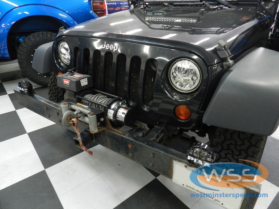 Westminster Client Gets Jeep Wrangler Headlight Upgrade