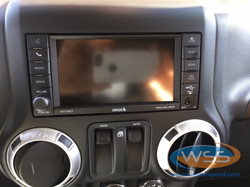 Jeep Wrangler Backup Camera Integrated Seamlessly