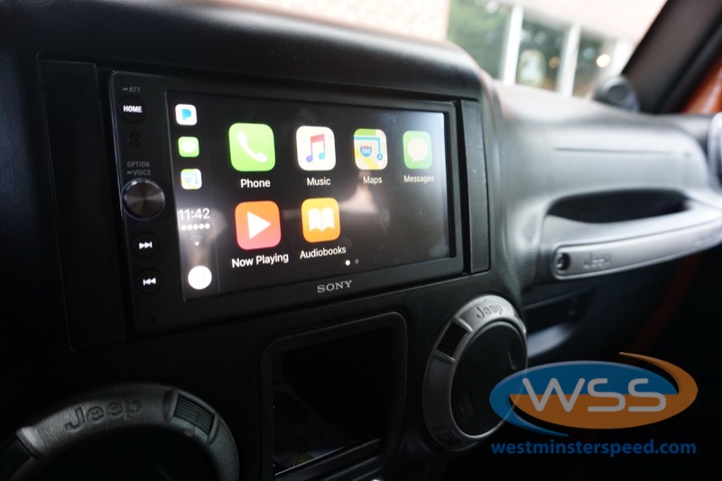 Westminster Client Gets Jeep Wrangler Technology Upgrade with CarPlay