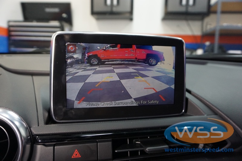 Mazda Miata Backup Camera Adds Safety for Hanover Client