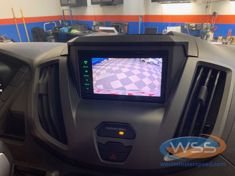 2015 Ford Transit Work Van Gets Backup Camera for Added Safety