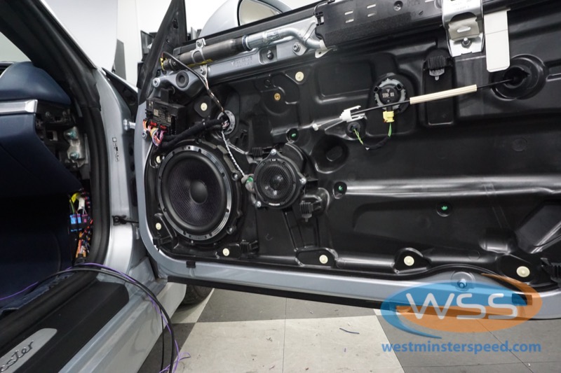 Premium Sound System Upgrade for Charlottesville Porsche Boxster