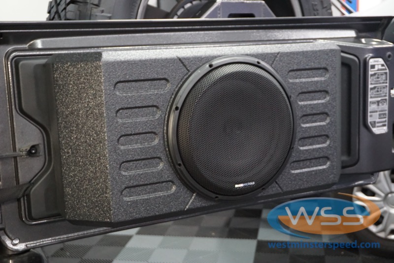 Subwoofer Upgrade for 2021 Jeep Wrangler from Hanover