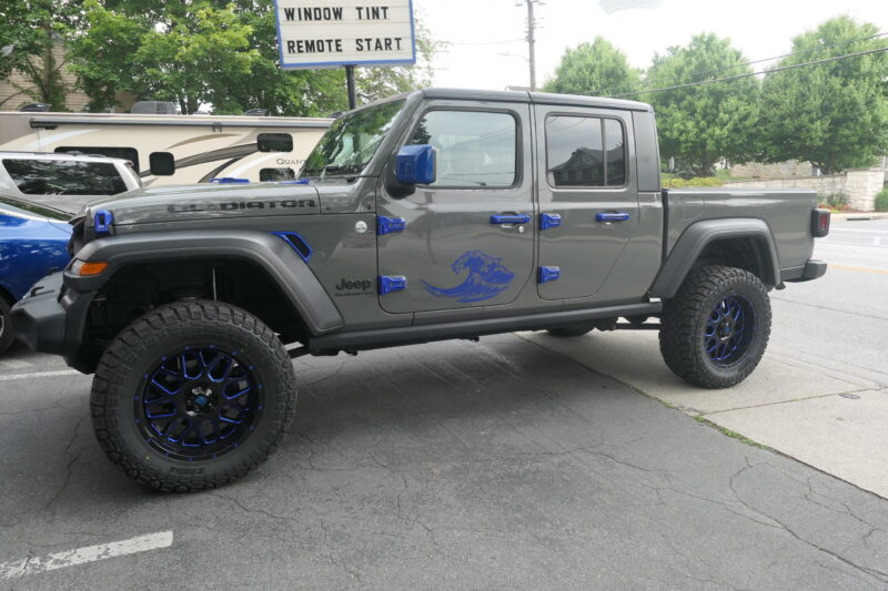 2020 Jeep Gladiator Stereo Upgrade for Westminster Client